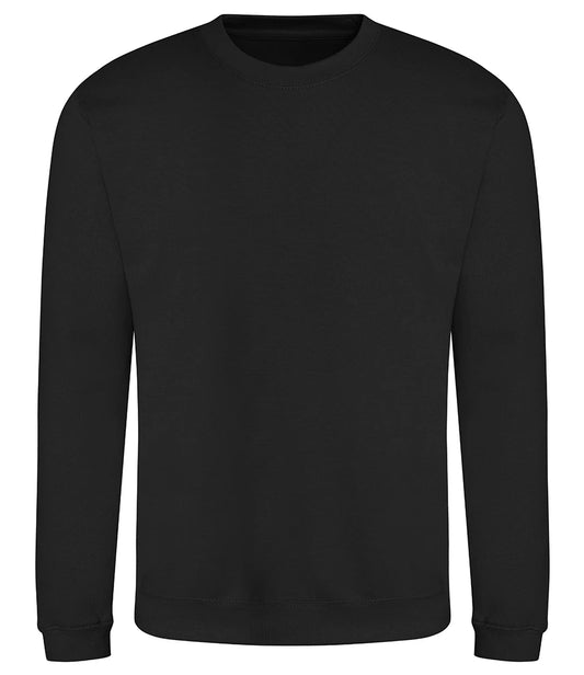 AWDis Sweatshirt (JH030) - Jet Black