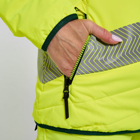 Pulsar LIFE Hi-Vis Women's Reversible Puffer Jacket (LFE963 / LFE962)