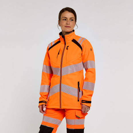 Pulsar LIFE Hi-Vis Women's Softshell Jacket (LFE966 / LFE965)