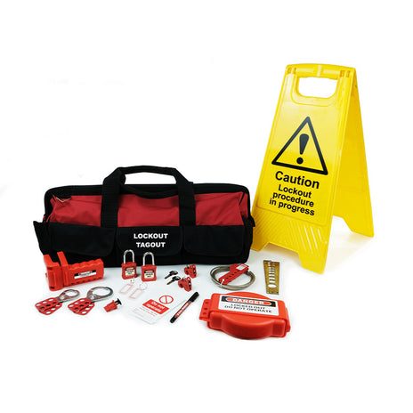 Spectrum Industrial LOK116 Medium Lockout Kit (14 Piece Set)