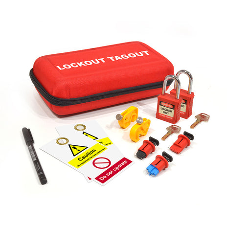 Spectrum Industrial LOK229 Electrical Lockout Kit (11 Piece Set)