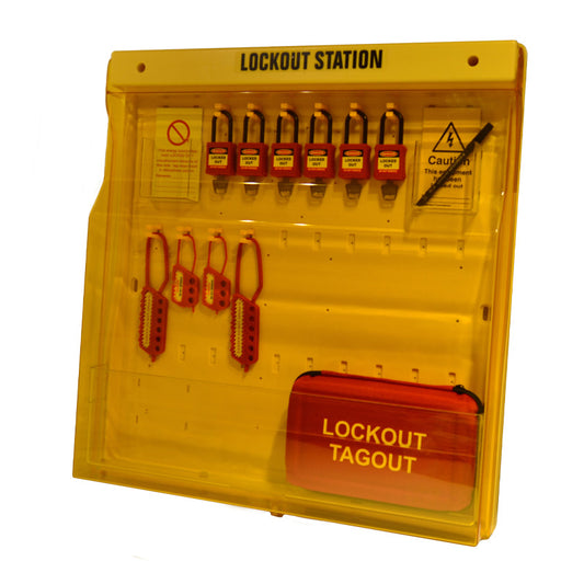 Spectrum Industrial Lockout Board, Electrical Station, No Cover LOK275