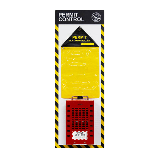 Spectrum Industrial Permit Control Board, 300 x 850mm LOK306