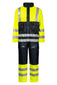 Lyngsoe LR33 Hi-Vis PU Quilted Winter Coverall EN ISO 20471 Class 3