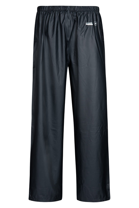 Lyngsoe LR41 PU Rain Trousers EN 343 Waterproof in Navy front