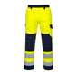 Portwest MV46 Hi-Vis Modaflame Trouser Yellow/Navy