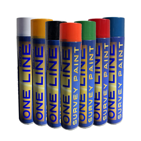 One Line Survey Marker Paint 750ml - Trade Pack of 100