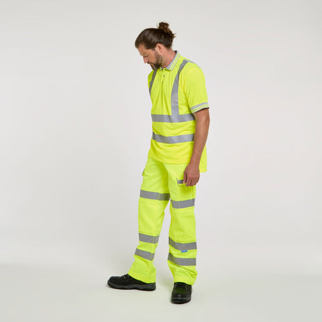 Pulsar PROTECT Hi-Vis Short Sleeve Polo Shirt (PR176-R / P175-R)