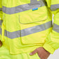 Pulsar PROTECT Hi-Vis Padded Bomber Jacket (PR496-R / P191-R)