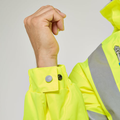 Pulsar PROTECT Hi-Vis Padded Bomber Jacket (PR496-R / P191-R)