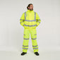 Pulsar PROTECT Hi-Vis Padded Bomber Jacket (PR496-R / P191-R)