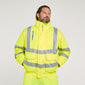 Pulsar PROTECT Hi-Vis Padded Bomber Jacket (PR496-R / P191-R)