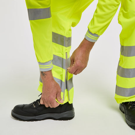 Pulsar PROTECT Hi-Vis Waterproof Overtrousers (PR503-R / P206-R)