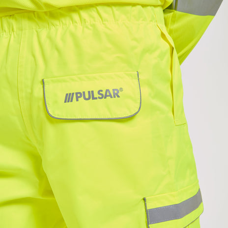 Pulsar PROTECT Hi-Vis Waterproof Overtrousers (PR503-R / P206-R)