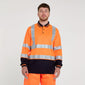 Pulsar PROTECT Hi-Vis Two Tone Long Sleeve Polo Shirt (P303-R / P302-R)