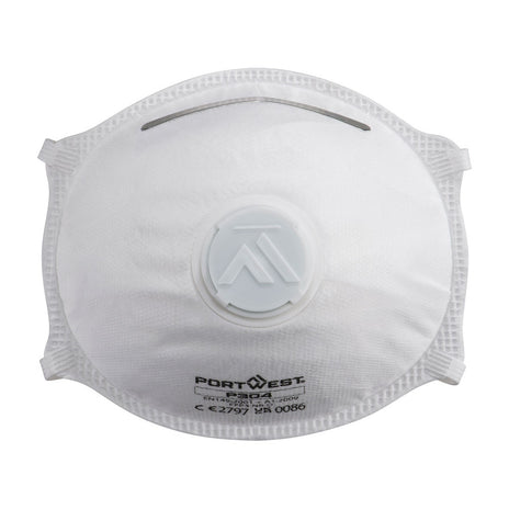 Portwest FFP3 Valved Dolomite Light Cup Respirator (Pk10)