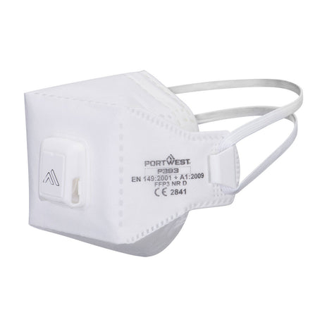 Portwest P393 EAGLE PRO FFP3 Valved Fold Flat Respirator (Pack of 10)