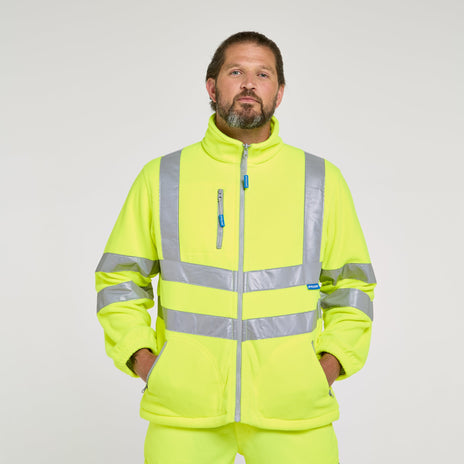 Pulsar PROTECT Hi-Vis Interactive Polar Fleece Jacket (PR508-R / P507-R)