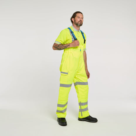 Pulsar PROTECT Hi-Vis Salopettes (PR504-R / P521-R)