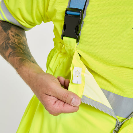 Pulsar PROTECT Hi-Vis Salopettes (PR504-R / P521-R)