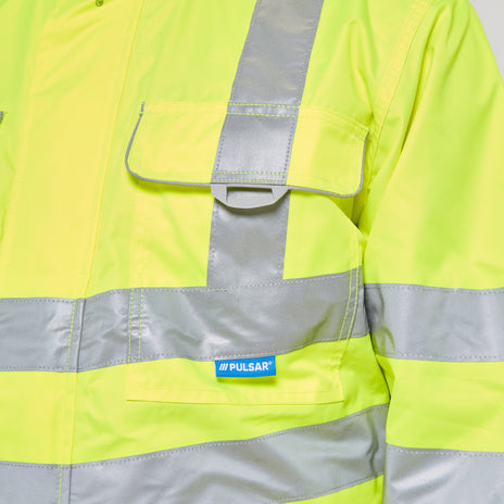 Pulsar PROTECT Hi-Vis Mesh Lined Coverall (PR505-R / P522-R)
