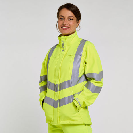 Pulsar PROTECT Hi-Vis Women's Softshell (PR707-R / P706-R)