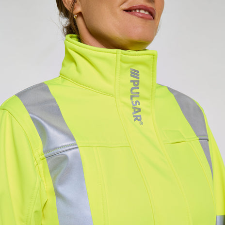 Pulsar PROTECT Hi-Vis Women's Softshell (PR707-R / P706-R)