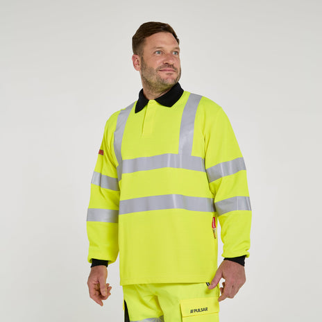 Pulsar PROTECT Hi-Vis Electric ARC Polo Shirt (PRARC21 / PARC21)