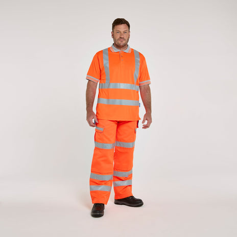 Pulsar PROTECT Hi-Vis Short Sleeve Polo Shirt (PR176-R / P175-R)