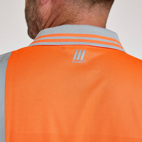 Pulsar PROTECT Hi-Vis Short Sleeve Polo Shirt (PR176-R / P175-R)