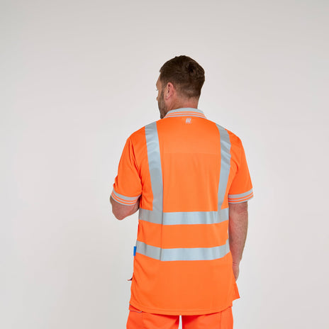 Pulsar PROTECT Hi-Vis Short Sleeve Polo Shirt (PR176-R / P175-R)
