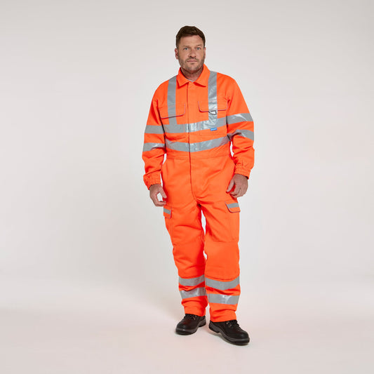 Pulsar PROTECT Hi-Vis Combat Coverall (PR339 / P349) - Orange