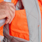 Pulsar PROTECT Hi-Vis Padded Bomber Jacket (PR496-R / P191-R)