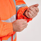 Pulsar PROTECT Hi-Vis Padded Bomber Jacket (PR496-R / P191-R)