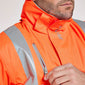 Pulsar PROTECT Hi-Vis Padded Bomber Jacket (PR496-R / P191-R)