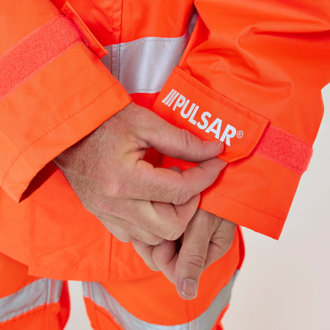 Pulsar PROTECT Hi-Vis Mesh Lined Storm Coat (PR499-R / P421-R)
