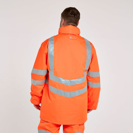 Pulsar PROTECT Hi-Vis Padded Storm Coat (PR502-R / P187-R)