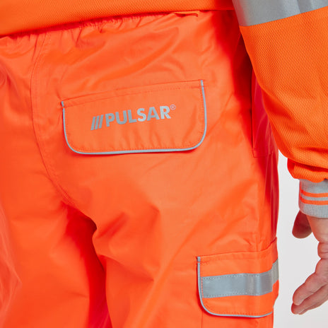 Pulsar PROTECT Hi-Vis Waterproof Overtrousers (PR503-R / P206-R)