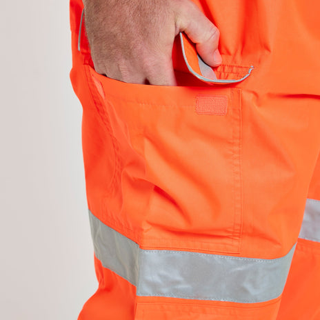 Pulsar PROTECT Hi-Vis Salopettes (PR504-R / P521-R)