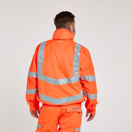 Pulsar PROTECT Hi-Vis Mesh Lined Bomber Jacket (PR515-R / P533-R)