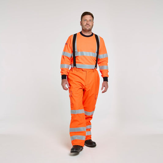 Pulsar PROTECT Hi-Vis Electric ARC Waterproof Salopettes (PRARC10)
