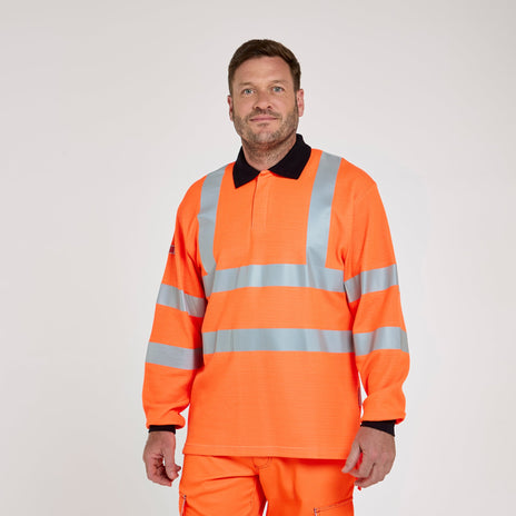 Pulsar PROTECT Hi-Vis Electric ARC Polo Shirt (PRARC21 / PARC21)