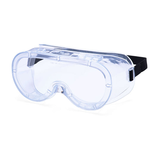 Portwest PS21 clear indirect vent chemical safety goggle