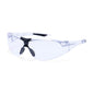 Portwest PW39 Extra Wrap Around Safety Glasses - Clear or Smoke Lens, EN 166