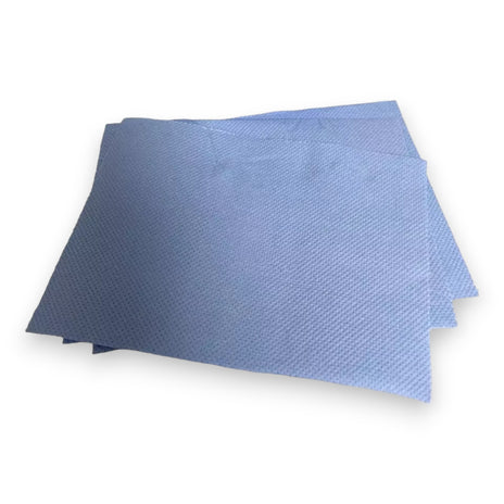 Centrefeed Rolls 2Ply Blue Case of 6 - Embossed Recycled Paper 175mm x 50 Metre