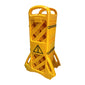 TRAFF-TEX Portable Expandable Barrier Yellow 3.8m - Trade Pack of 2