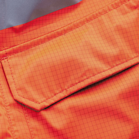 ProGARM 9140 Hi-Vis Orange Unlined Waterproof Arc Flash Jacket 9.3 cal/cm² APC 1