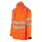ProGARM 9140 Hi-Vis Orange Unlined Waterproof Arc Flash Jacket 9.3 cal/cm² APC 1
