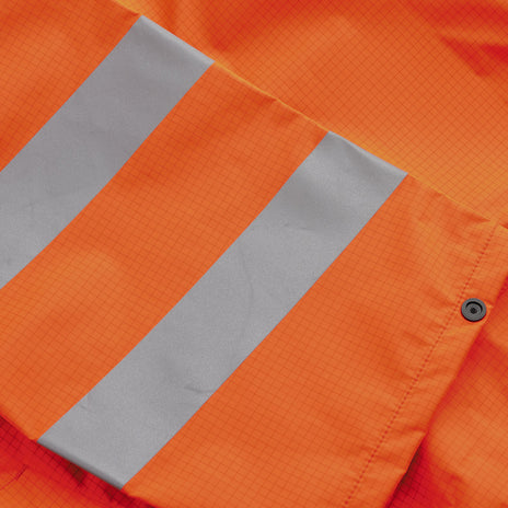ProGARM 9144 Hi-Vis Orange Unlined Waterproof Arc Flash Dungarees 9.3 cal/cm² APC 1