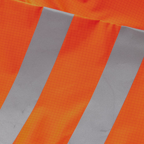 ProGARM 9144 Hi-Vis Orange Unlined Waterproof Arc Flash Dungarees 9.3 cal/cm² APC 1